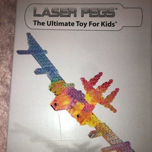 NEW IN BOX - LASER PEGS LIGHT UP BUILDING SET (like Legos) - 8+ Models